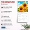 Plato; Sunflowers | 2027 7 x 14 Inch (Hanging) Monthly Mini Wall Calendar | Foil Stamped Cover; Category:Wall Calendars; Image:7